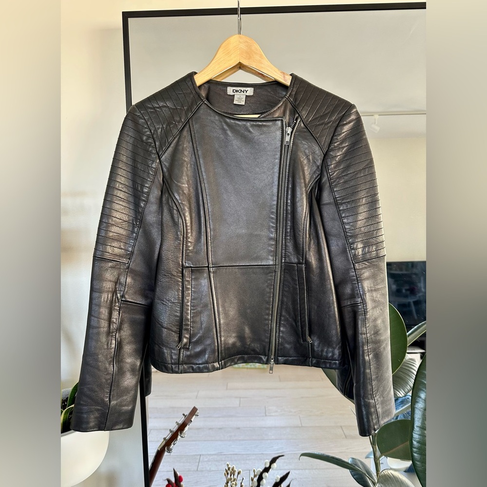 DKNY Leather Jacket